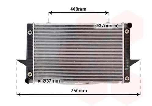 RADIATOR VOOR VOLVO 850 1991-1997 8601001, Auto-onderdelen, Airco en Verwarming, Nieuw, Ophalen of Verzenden