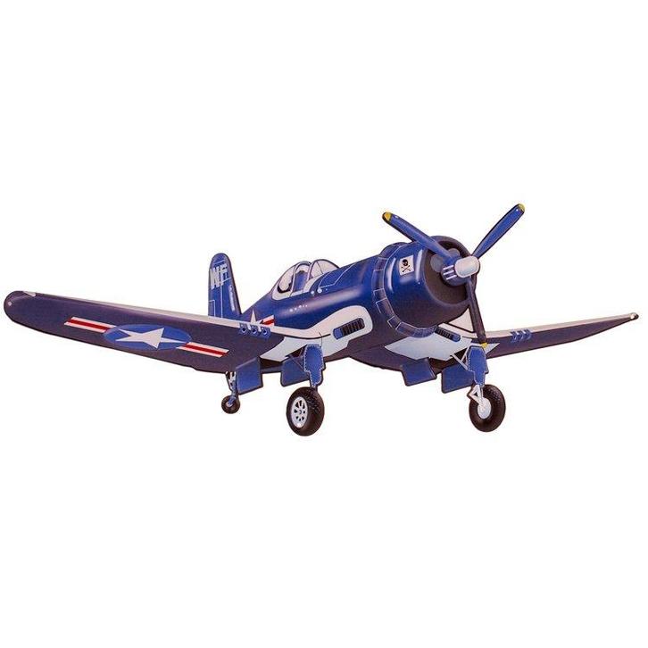 Metalen Plaat Vliegtuig F4U Corsair met Relief 50x18cm NIEUW, Huis en Inrichting, Woonaccessoires | Tekstborden en Spreuken, Nieuw