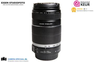Canon EF-S 55-250mm IS telelens met 12 maanden garantie beschikbaar voor biedingen
