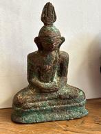 Zittende Boeddha - Brons - Sri Lanka - Rama Deva Raya