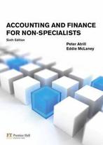 Accounting & Finance for Non-Specialists with, Verzenden, Gelezen, Peter Atrill