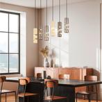 LED Hanglamp - Trion Meser - GU10 Fitting - 6-lichts -, Huis en Inrichting, Lampen | Hanglampen, Ophalen of Verzenden, Nieuw, Metaal