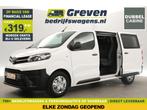 Toyota PROACE Worker Long 2.0 D-4D L3H1 DC 6 Pers PDC €319pm, Wit, Nieuw, Toyota, Handgeschakeld
