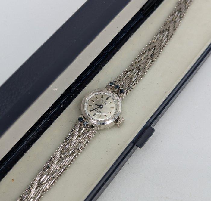 Luxus - Damenarmbanduhr „17 Rubis Incabloc“ in 835 Silber, Sieraden, Tassen en Uiterlijk, Horloges | Heren