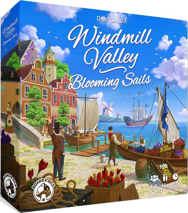 Windmill Valley - Blooming Sails (Engelse versie) | Board, Hobby en Vrije tijd, Gezelschapsspellen | Bordspellen, Nieuw, Verzenden