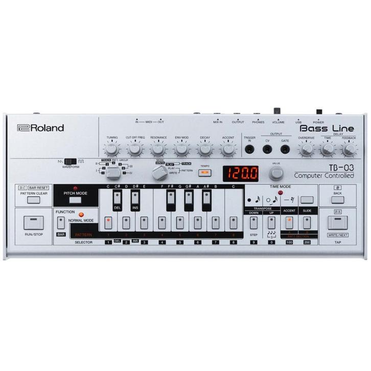 Roland TB-03 Bass Line Boutique synthesizer-module, Muziek en Instrumenten, Synthesizers, Verzenden