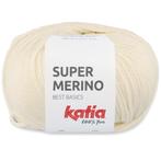 Katia Super Merino - 03 ecru - Wol/Acryl Garen, Hobby en Vrije tijd, Breien en Haken, Ophalen of Verzenden, Nieuw