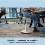 2dekans | Bckz Wiebelkruk Wit | Hoogte 40-60cm | Balanskruk, Huis en Inrichting, Stoelen, Ophalen of Verzenden, Zo goed als nieuw