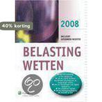 Belastingwetten (pocket-editie) 9789013039405 J. Ganzeveld, Verzenden, Gelezen, J. Ganzeveld
