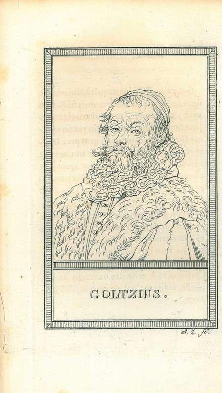 Portrait of Hendrick Goltzius, Antiek en Kunst, Kunst | Etsen en Gravures