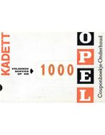 1964 OPEL KADETT SERVICE & GARANTIE HANDLEIDING NEDERLANDS, Boeken, Nieuw, Opel, Author