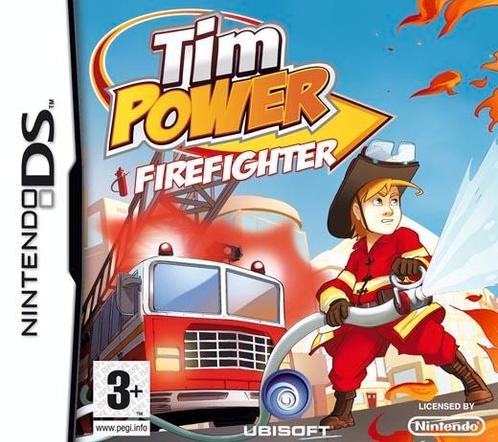 Sam Power (Tim Power) Firefighter-Standaard (NDS) Gebruikt, Spelcomputers en Games, Games | Nintendo DS, Zo goed als nieuw, Ophalen of Verzenden