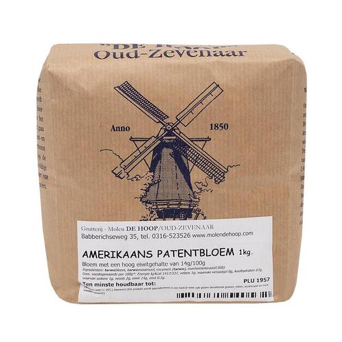 Molen de Hoop Amerikaanse Patentbloem 1kg, Hobby en Vrije tijd, Taarten en Cupcakes maken, Nieuw, Verzenden