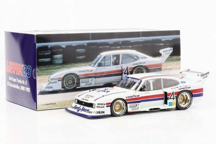 Werk83 1:18 - Model raceauto - Ford Capri Turbo Gr. 5 #4 DRM, Hobby en Vrije tijd, Modelauto's | 1:5 tot 1:12