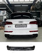 SQ5 Look Diffuser + Uitlaat tips voor Audi Q5 SUV FY S line, Auto-onderdelen, Nieuw, Achter, Bumper, Audi