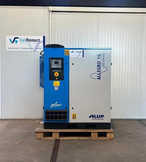 Verhuur Schroefcompressor Allegro 19-10 | Frequentiegeregeld, Doe-het-zelf en Verbouw, Overige Doe-het-zelf en Verbouw, Zo goed als nieuw