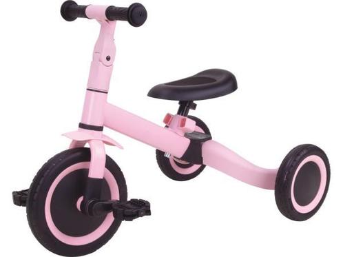 Veiling - Topmark 4 in1 Driewieler - Loopfiets  Kaya (Roze), Kinderen en Baby's, Speelgoed | Buiten | Voertuigen en Loopfietsen