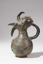 Een bronzen beeldhouwwerk - Mambila - Nigeria (Zonder, Antiek en Kunst