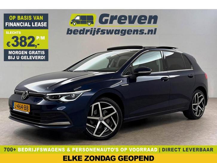 Volkswagen Golf 1.5 eTSI Style | Pano | Virtual | HuD |, Auto's, Volkswagen, Te koop, Automaat, Financial lease, Benzine, Blauw