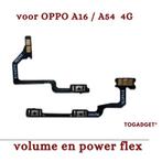 Oppo A16 - A54 4G volume en power flex, Verzenden, Nieuw