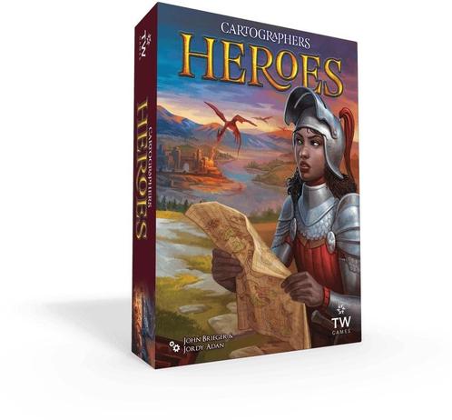 Cartographers - Heroes | Thunderworks - Gezelschapsspellen, Hobby en Vrije tijd, Gezelschapsspellen | Bordspellen, Nieuw, Verzenden