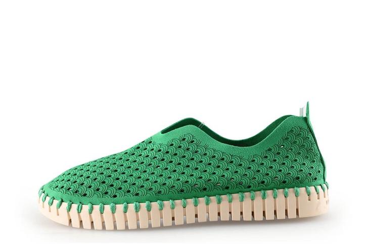Ilsejacobsenhornbaek Instappers in maat 39 Groen | 10%, Kleding | Dames, Schoenen, Groen, Zo goed als nieuw, Instappers, Verzenden