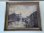 Huub Hierck (1917-1978) - Gracht met brug, Antiek en Kunst, Kunst | Schilderijen | Klassiek