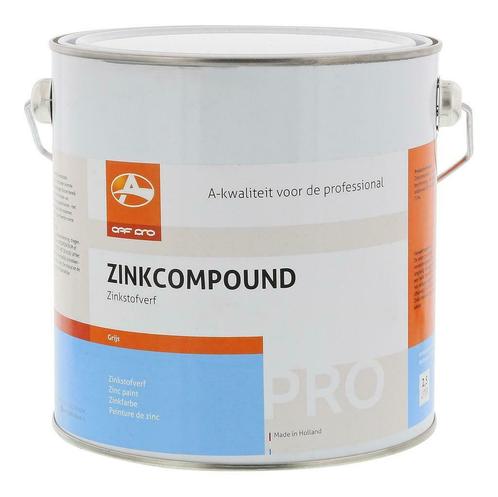 zinkcompound 2,5 ltr / 5 kg, Doe-het-zelf en Verbouw, Verf, Beits en Lak, Nieuw, Verzenden