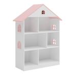 Kinderkast Stange open kast 106,5x83x30 cm wit en roze [en.c, Verzenden, Nieuw