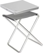 Bo-Camp - Krukje + oplegblad - Inklapbaar - Grijs, Caravans en Kamperen, Kampeeraccessoires, Ophalen of Verzenden, Zo goed als nieuw