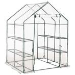 Tuinkas met 8 schappen 143x143x195 cm (Voor in Huis), Verzenden, Nieuw