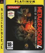 Metal Gear Solid 4: Guns of the Patriots [Platinum] - PlayS…, Spelcomputers en Games, Games | Sony PlayStation 3, Ophalen of Verzenden