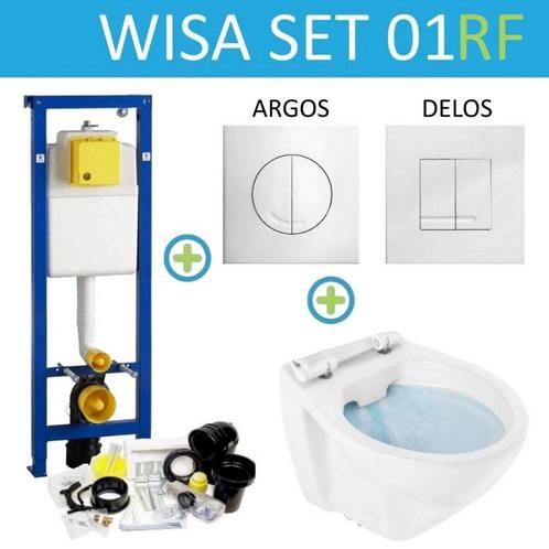 Wisa XS Toiletset set01 Design Randloos met Argos of Delos, Doe-het-zelf en Verbouw, Sanitair, Overige typen, Nieuw, Ophalen of Verzenden