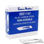 Scalpelmesjes Swann Morton 100 stuks - niet steriel - 1107, Verzenden, Nieuw