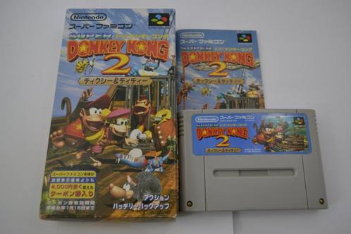 Super Donkey Kong 2 (SF JPN), Spelcomputers en Games, Games | Nintendo Super NES, Zo goed als nieuw, Verzenden