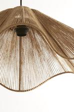 2dekans | Light & Living Hanglamp Fodara Jute – 48×19 cm –, Huis en Inrichting, Lampen | Hanglampen, Ophalen of Verzenden, Zo goed als nieuw