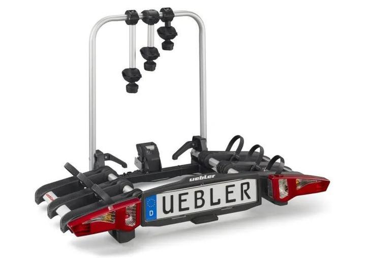 2025* Uebler i31 60° Fietsendrager Kantelbaar op voorraad!, Auto diversen, Fietsendragers, Trekhaakdrager, Nieuw, 3 fietsen of meer