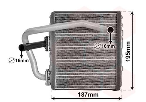 KACHEL RADIATEUR VOOR SUBARU FORESTER 1998-2002 72130FA021, Auto-onderdelen, Airco en Verwarming, Nieuw, Ophalen of Verzenden
