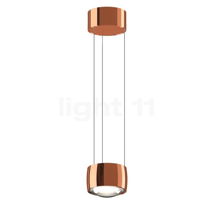 Occhio Sento Sospeso Var Up E Hanglamp LED, rose goud - 2.70, Huis en Inrichting, Lampen | Hanglampen, Nieuw, Verzenden