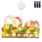 Kerstverlichting Raam Trein - 23x13cm - Inclusief Batterijen, Diversen, Verzenden, Nieuw