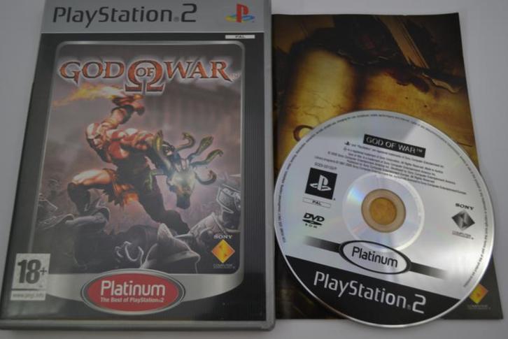 God of War - Platinum (PS2 PAL), Spelcomputers en Games, Games | Sony PlayStation 2, 1 speler, Zo goed als nieuw, Verzenden