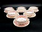 ROYAL CROWN DERBY - Eetservies voor 6 (12) - Rougemont -, Antiek en Kunst