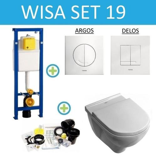 Wisa XS set19 O.Novo DirectFlush (Met Argos of Delos, Doe-het-zelf en Verbouw, Sanitair, Overige typen, Nieuw, Ophalen of Verzenden