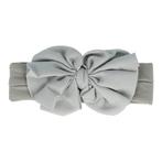 Haarband sierband - Strikje 10cm baby - Grijs, Nieuw