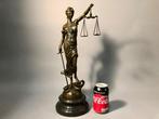 sculptuur, Groter beeld Vrouwe Justitia - 40 cm - Brons