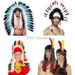 Nr.1 Indianen Tooien - Indianentooi voor Kind, Man & Vrouw, Nieuw, Carnaval, Ophalen of Verzenden, Hoed of Pruik