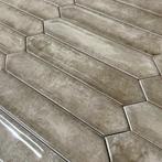 Piket Wandtegels Keramiek 5x25 cm – Punt Tegels – Hoogglans, Verzenden, Nieuw