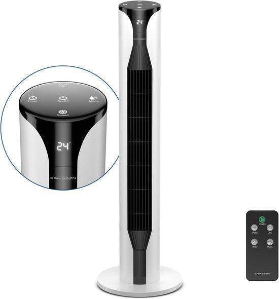 2dekans | Erikssøn Torenventilator - Silent Comfort Series -, Audio, Tv en Foto, Afstandsbedieningen, Zo goed als nieuw, Ophalen of Verzenden