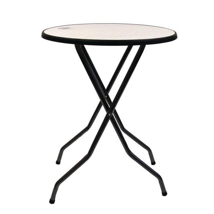 Inklapbare Stevige Staantafel | Ø85cmx(h)110 cm, Zakelijke goederen, Horeca | Keukenapparatuur, Verzenden