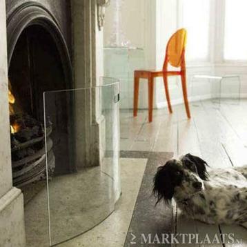 Glazen Haardschermen, funkenschutz, Glass Firescreen beschikbaar voor biedingen